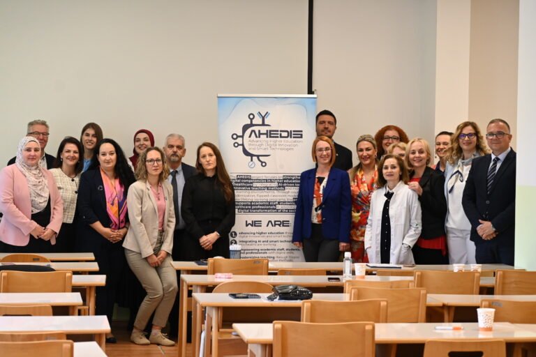 Erasmus+ Project Advancing Higher Education through Digital Innovation and Smart Technologies (AHEDIS) Presented at the University of Sarajevo – Faculty of Pharmacy 